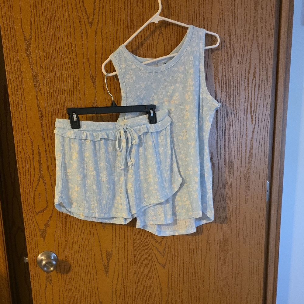 Women's Blue Sleepwear Set
